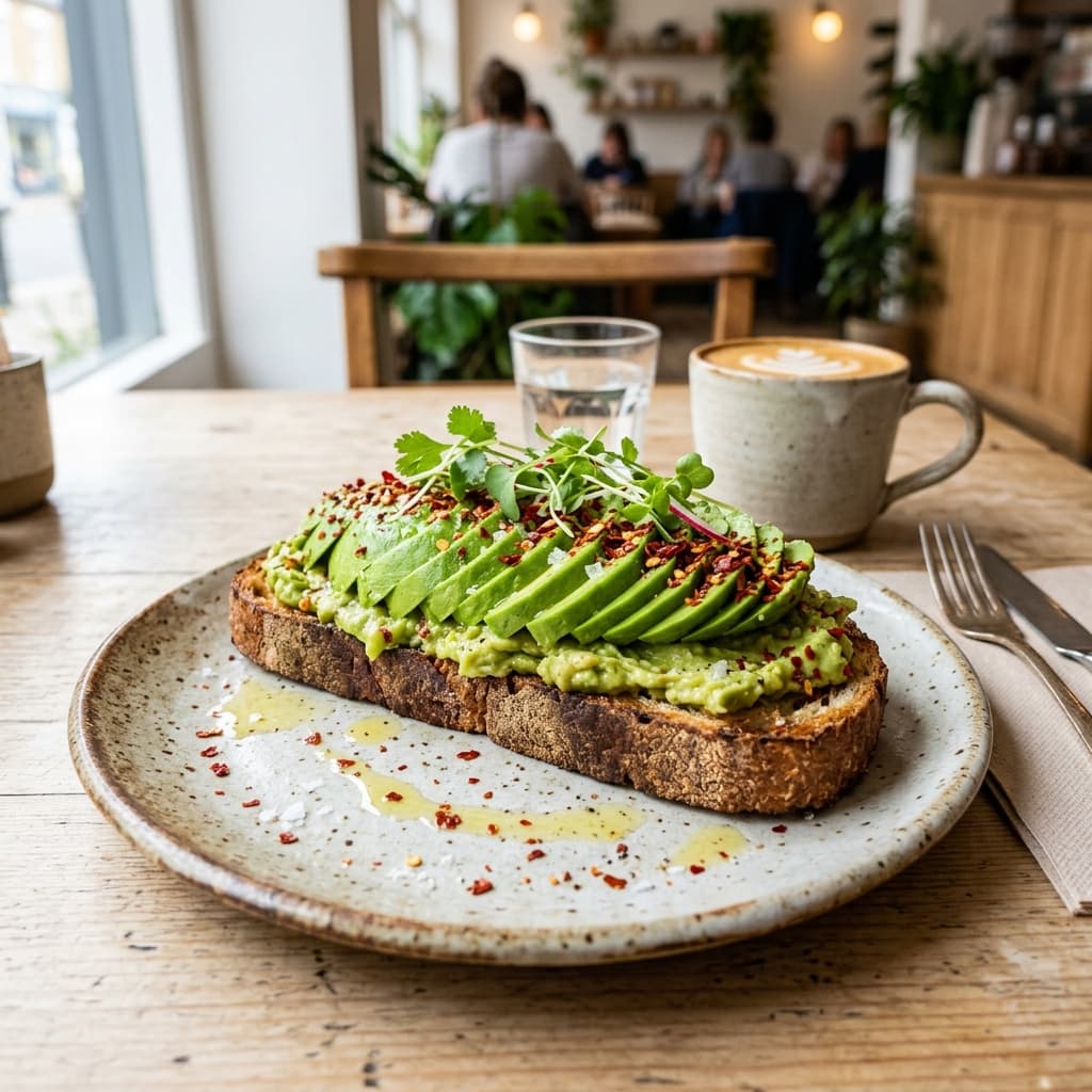Chilli Avocado Tartine