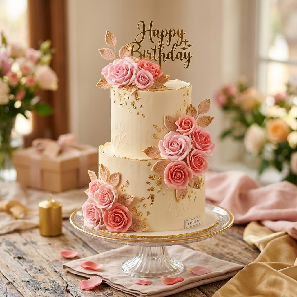 Boutique Birthday Cake