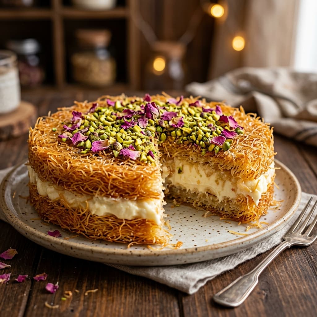 Signature Kunafa Cake